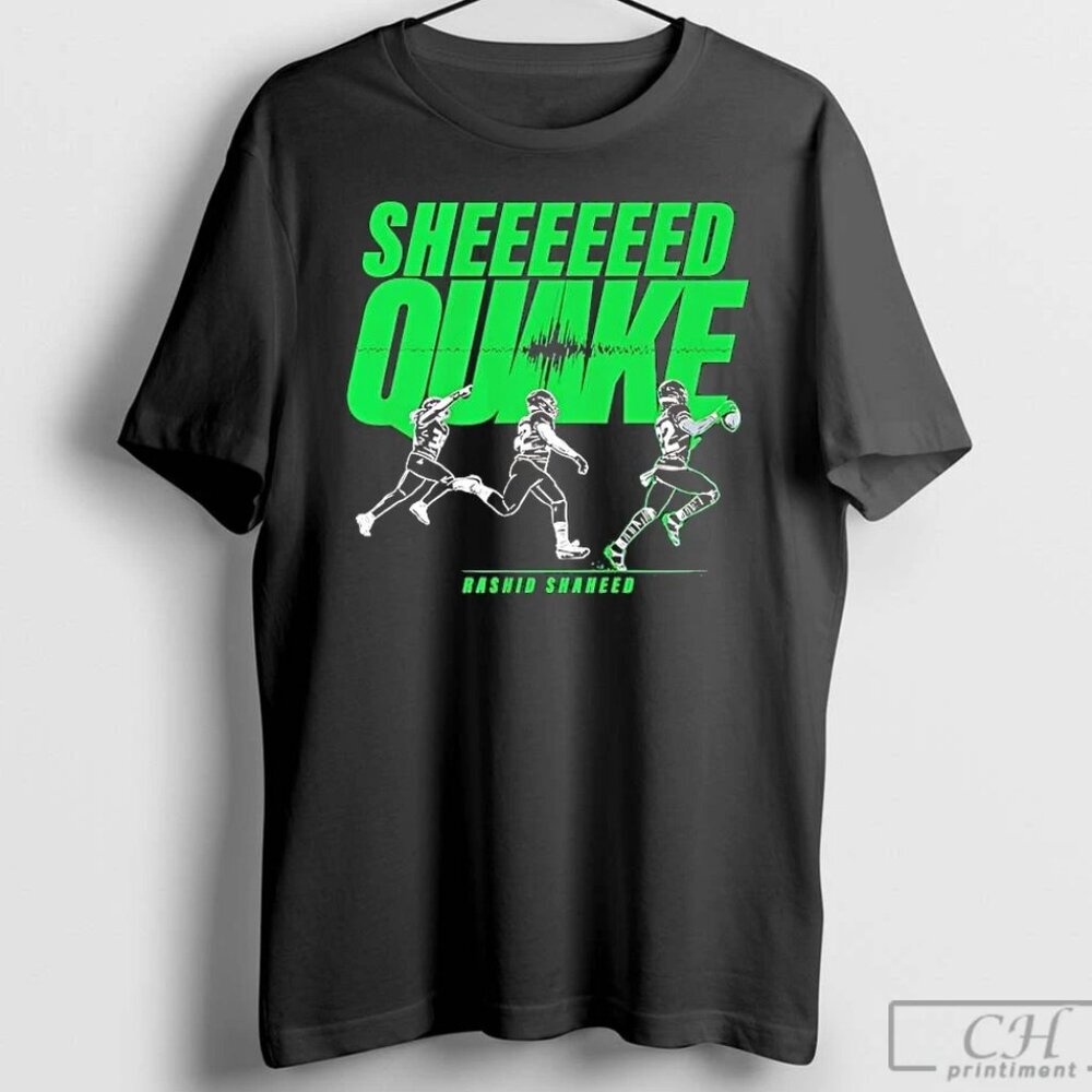 Rashid Shaheed The Sheed Quake Seattle Seahawks T Shirt 90